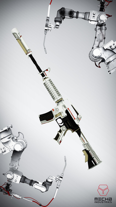 每日皮膚鑒賞:M4A1-S | 機械工業(yè)